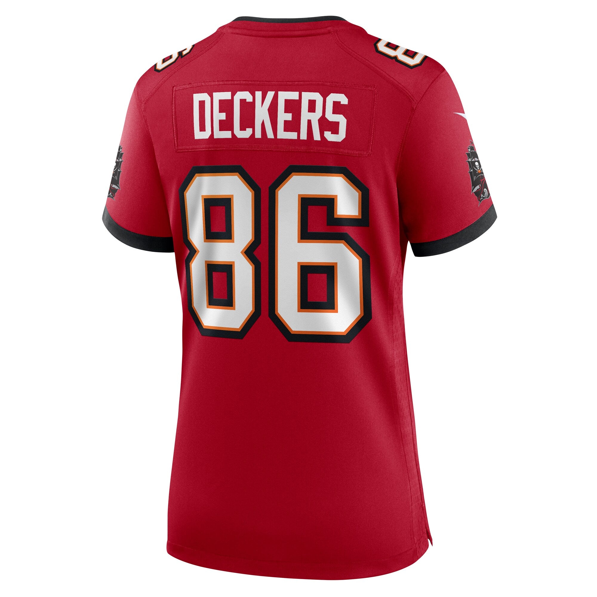 Evan Deckers Tampa Bay Buccaneers Nike Women's Team Game Jersey -  Red