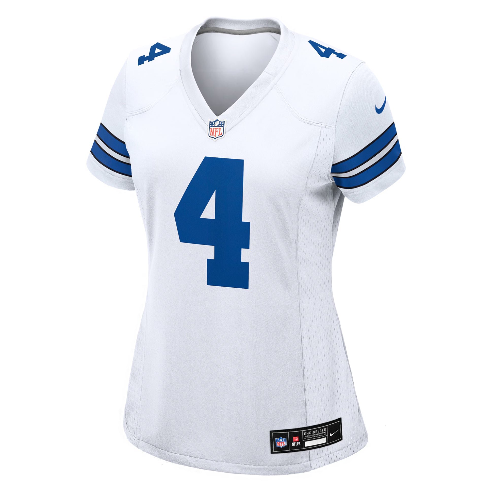 Dak Prescott Dallas Cowboys Nike Women's Team Game Jersey - White
