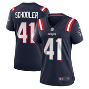 Brenden Schooler New England Patriots Nike Women's Game Jersey - Navy