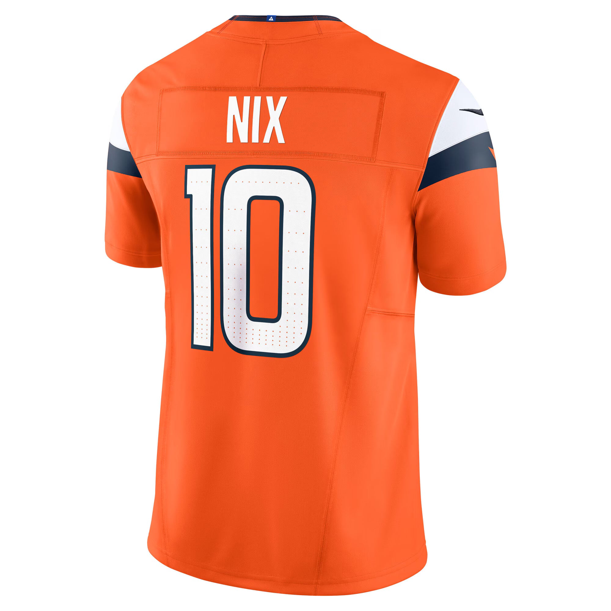 Bo Nix Denver Broncos Nike Vapor F.U.S.E. Limited Jersey - Orange
