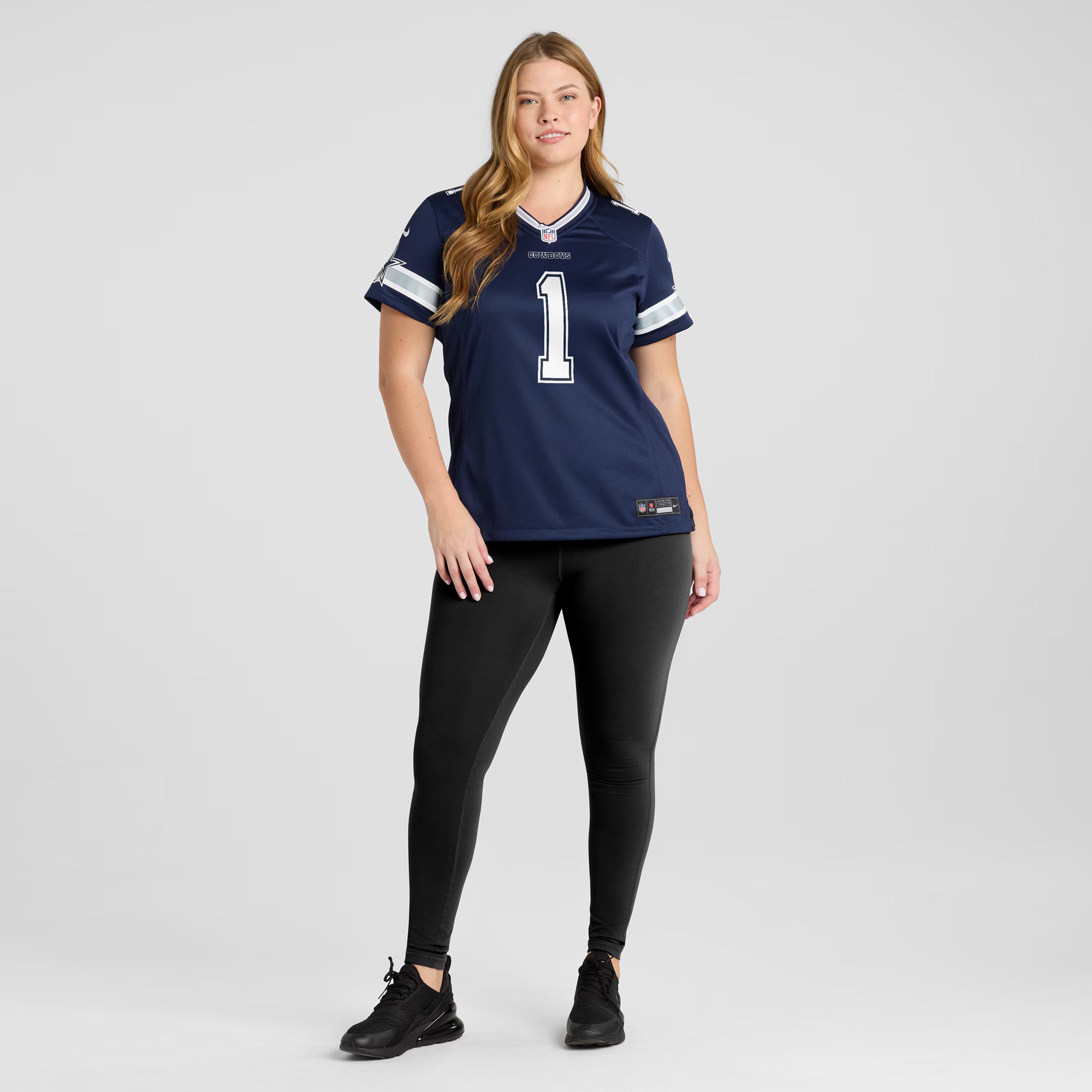 Number 1 Mom Dallas Cowboys Nike Women's Game Jersey - Navy