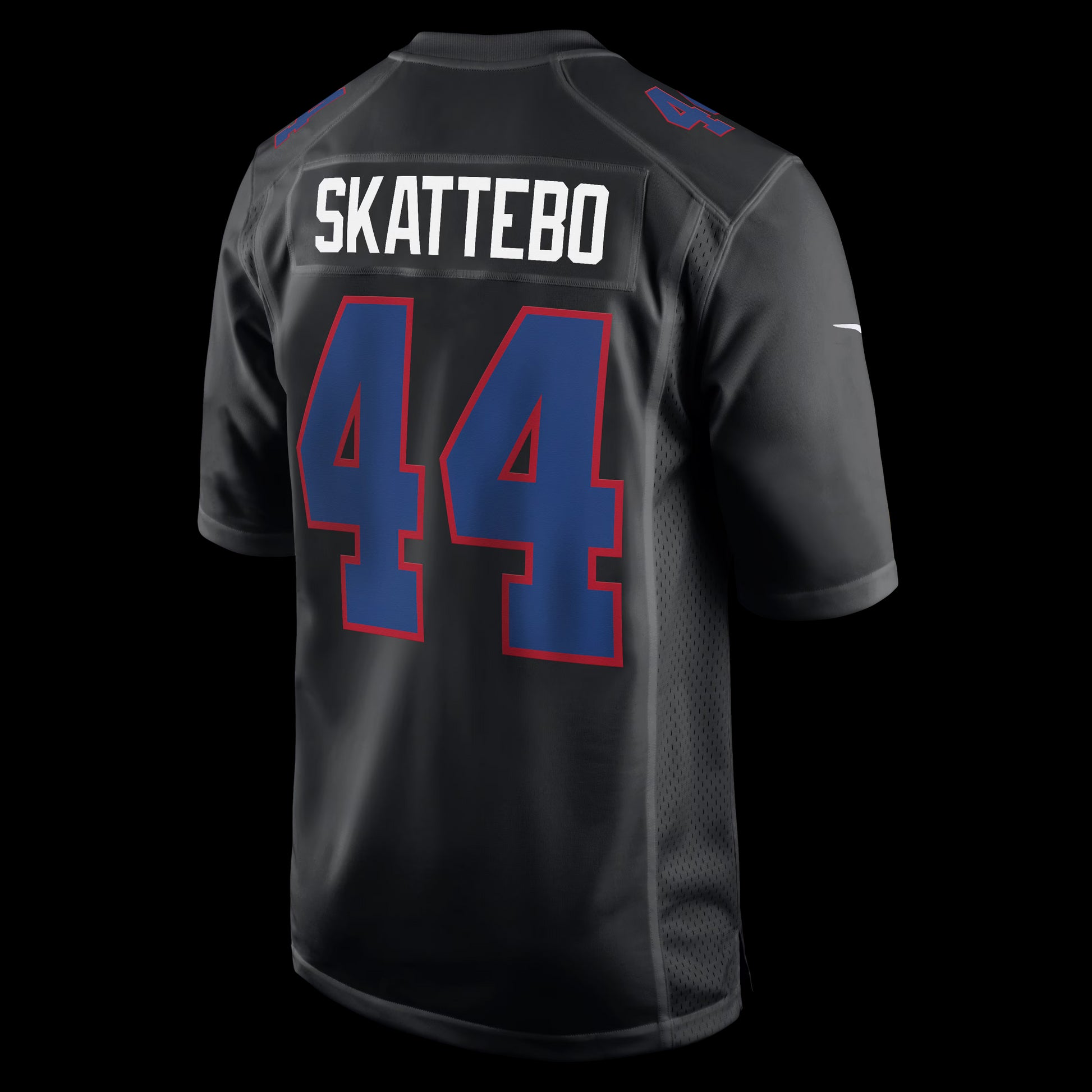Cam Skattebo New York Giants Nike Fashion Game Jersey - Carbon Black