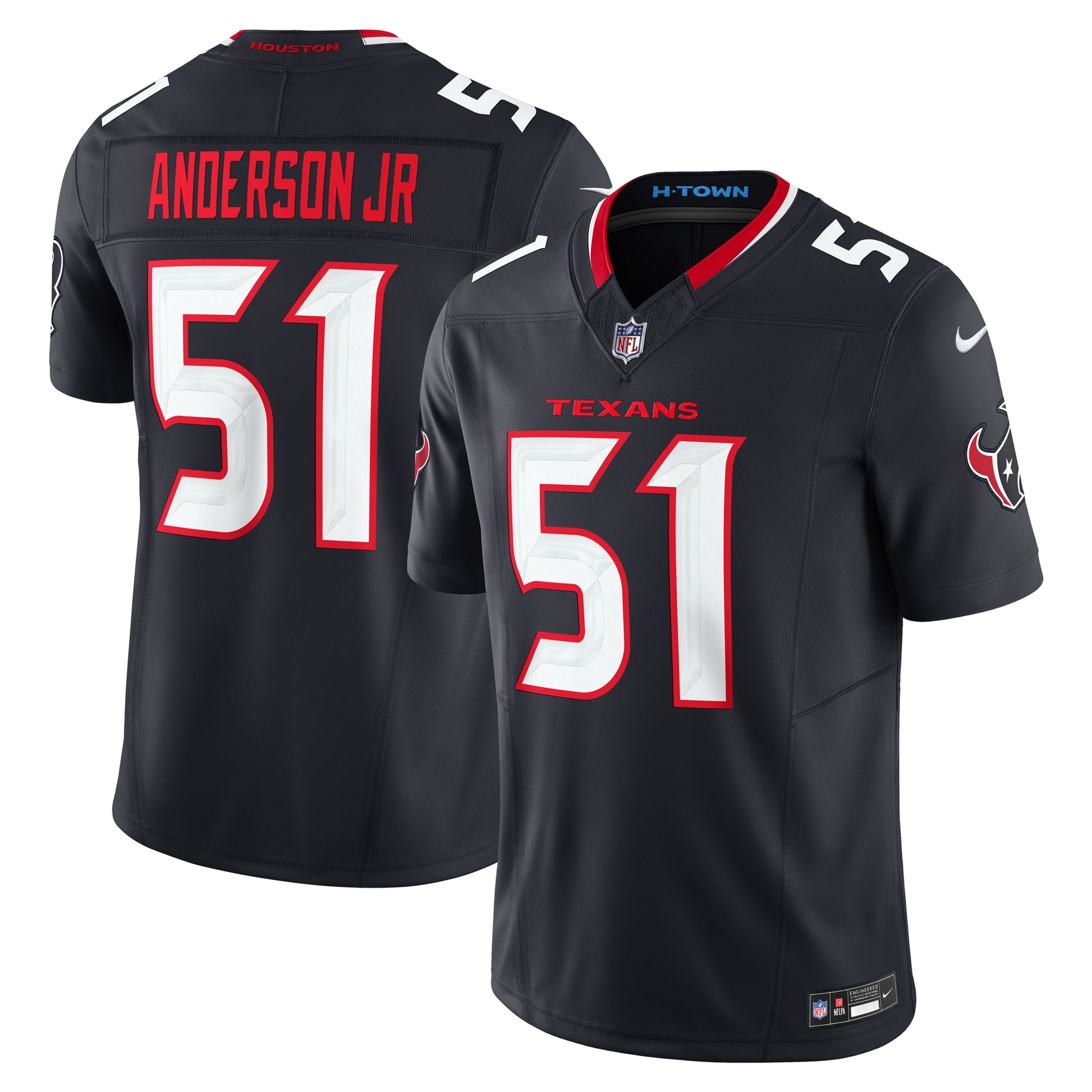 Will Anderson Jr. Houston Texans Nike Vapor F.U.S.E. Limited Jersey - Navy