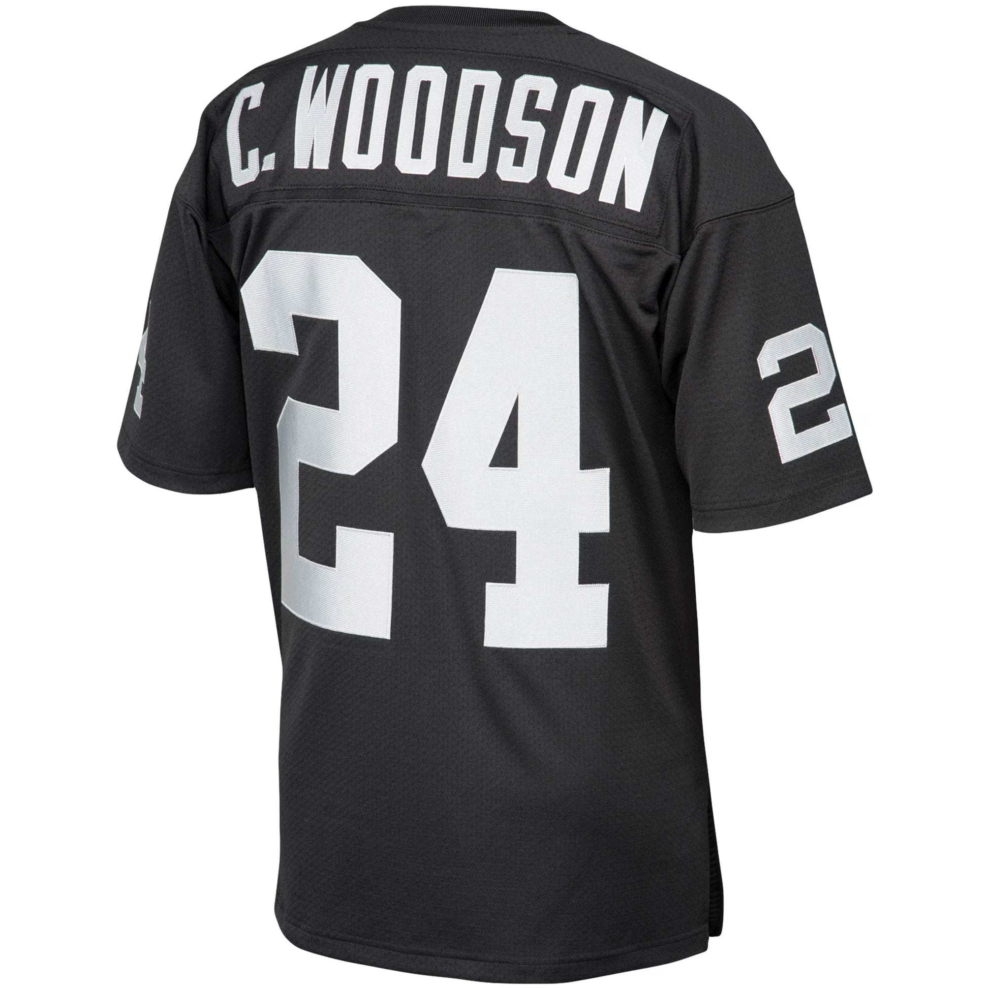 Charles Woodson Las Vegas Raiders 2002 Mitchell &amp; Ness Authentic Throwback Retired Player Jersey - Black