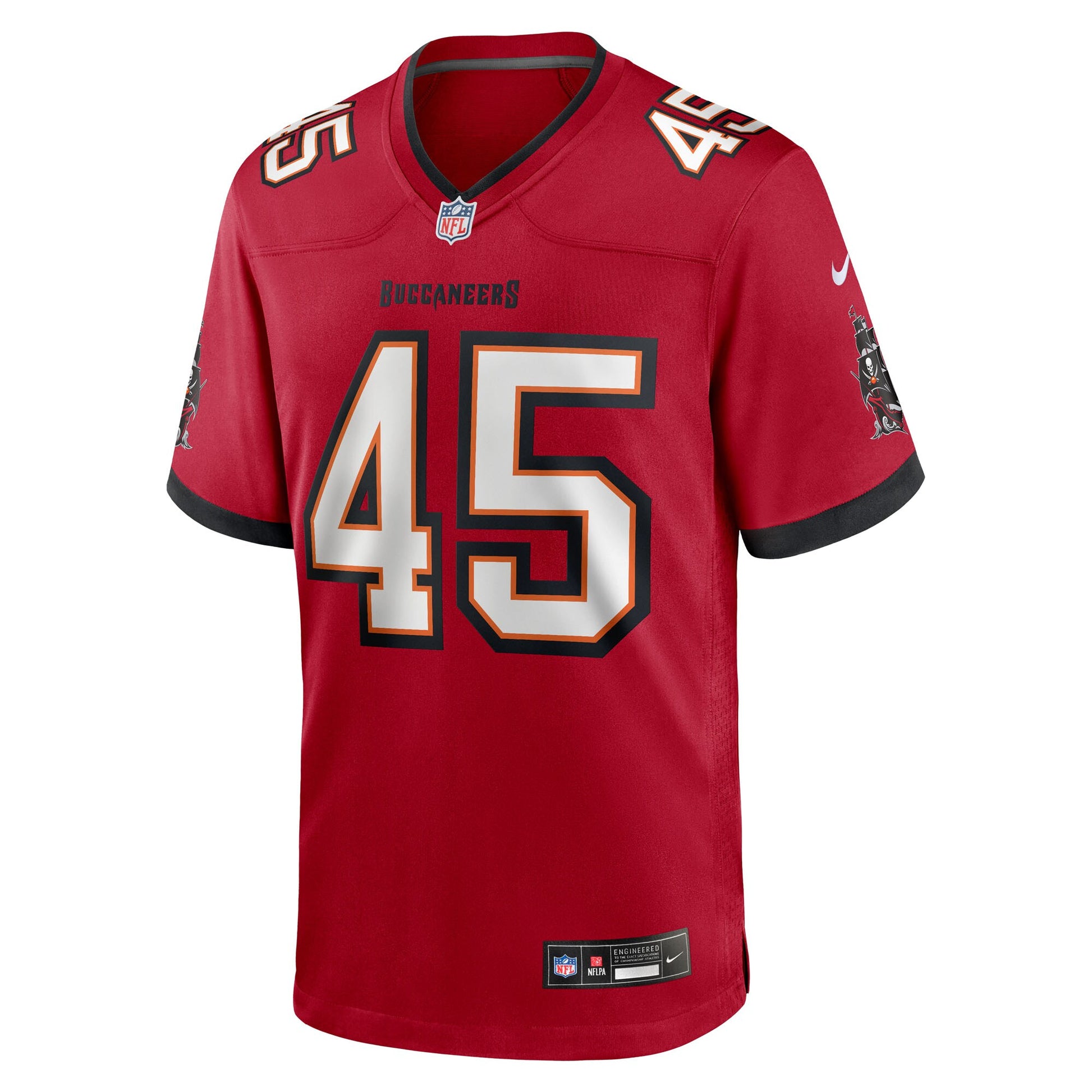 Deion Jones Tampa Bay Buccaneers Nike Team Game Jersey -  Red
