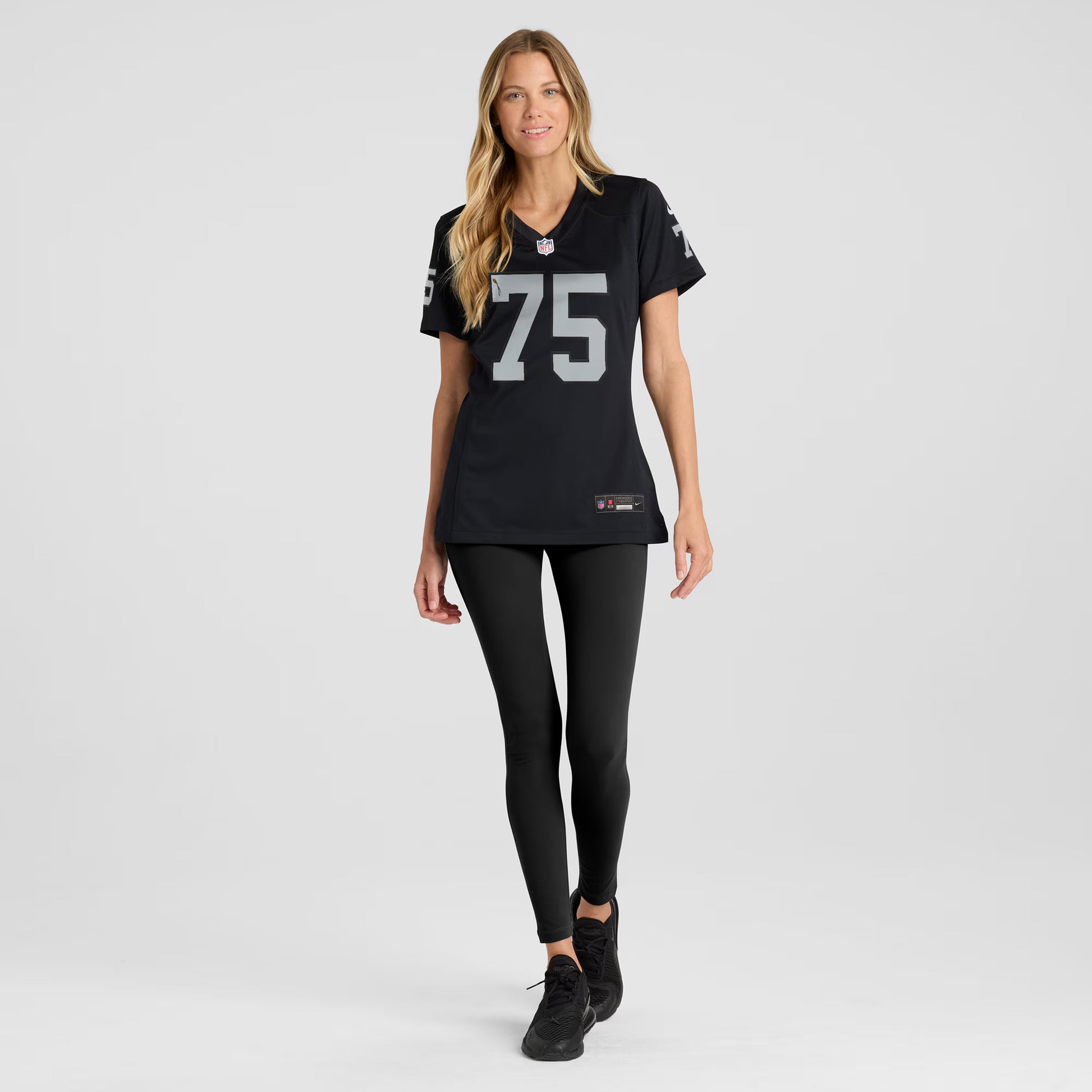 Howie Long Las Vegas Raiders Nike Women's Game Retired Player Jersey - Black