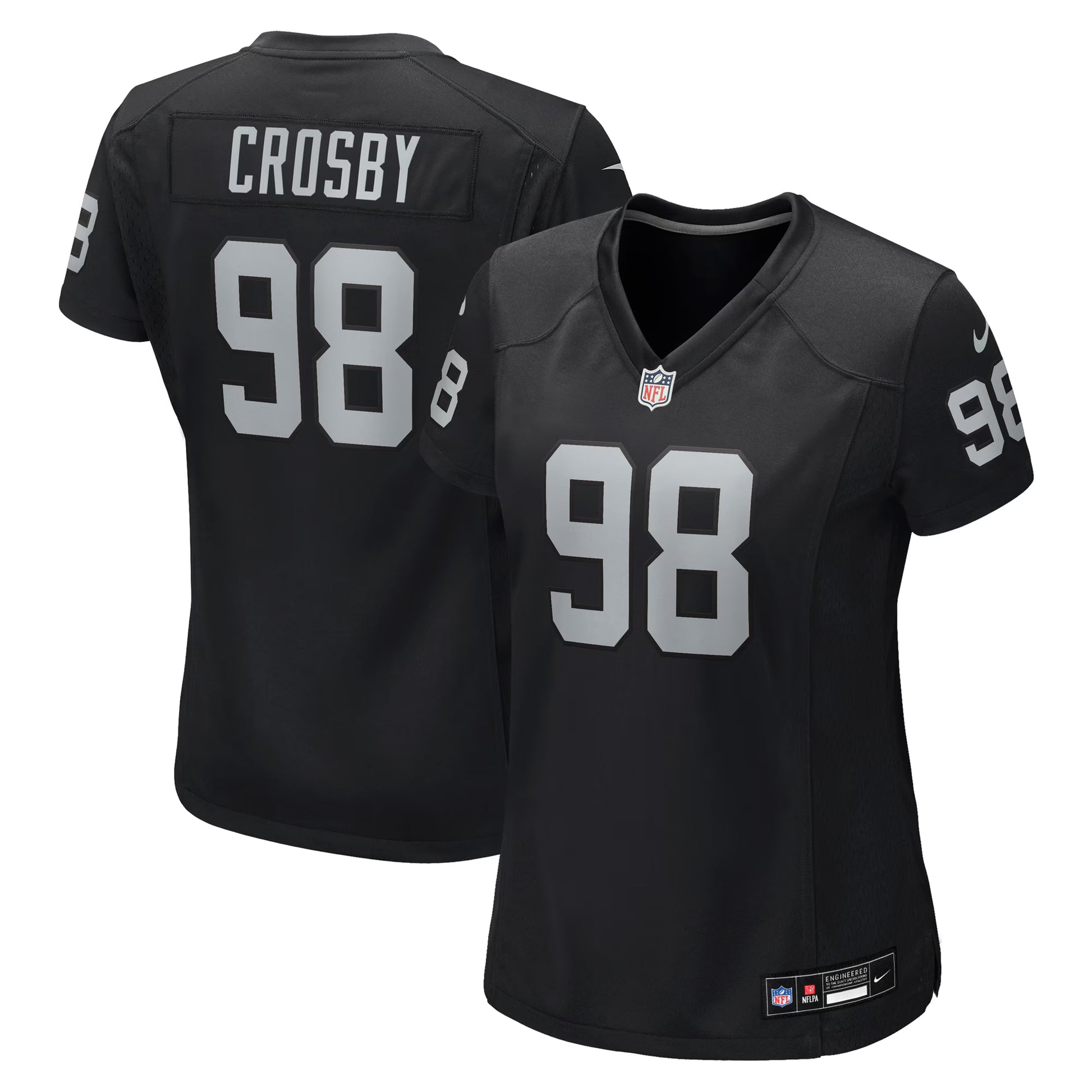 Maxx Crosby Las Vegas Raiders Nike Women's Jersey - Black