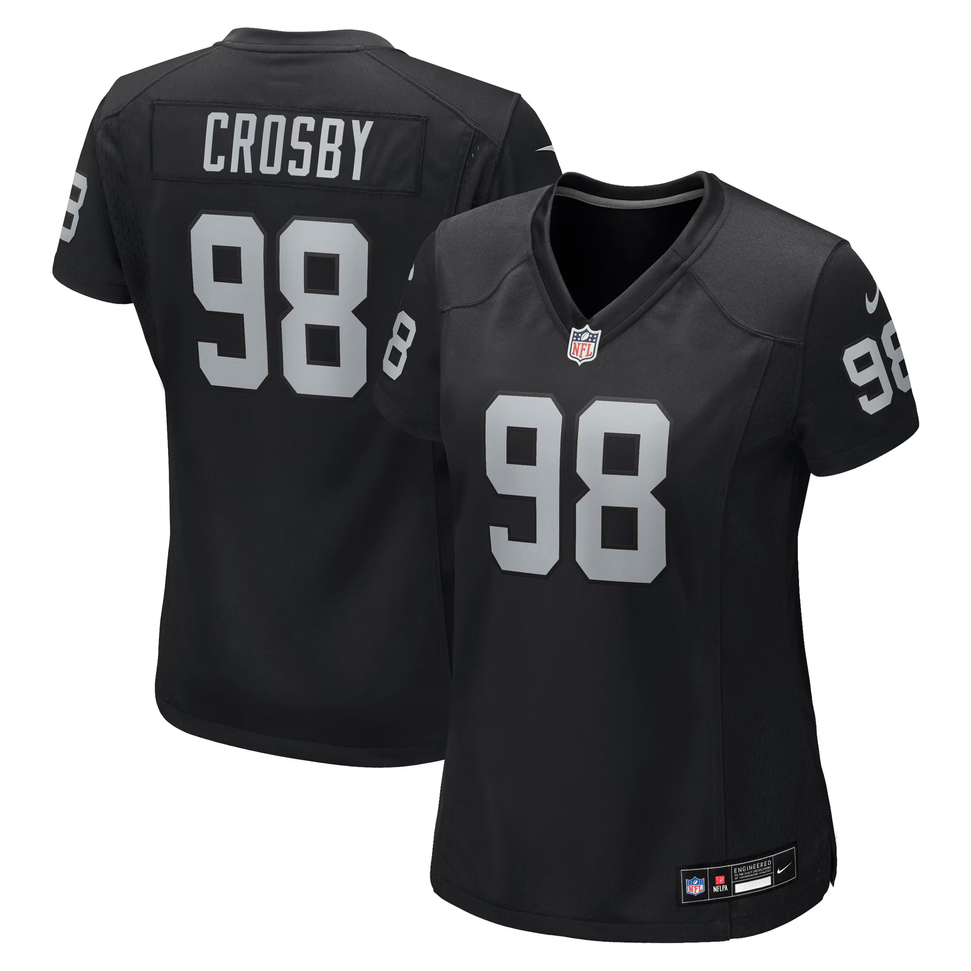 Maxx Crosby Las Vegas Raiders Nike Women's Jersey - Black