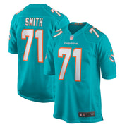 Kion Smith Miami Dolphins Nike  Game Jersey -  Aqua