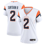 Patrick Surtain II Denver Broncos Nike Women's Mile High Collection Game Jersey - White