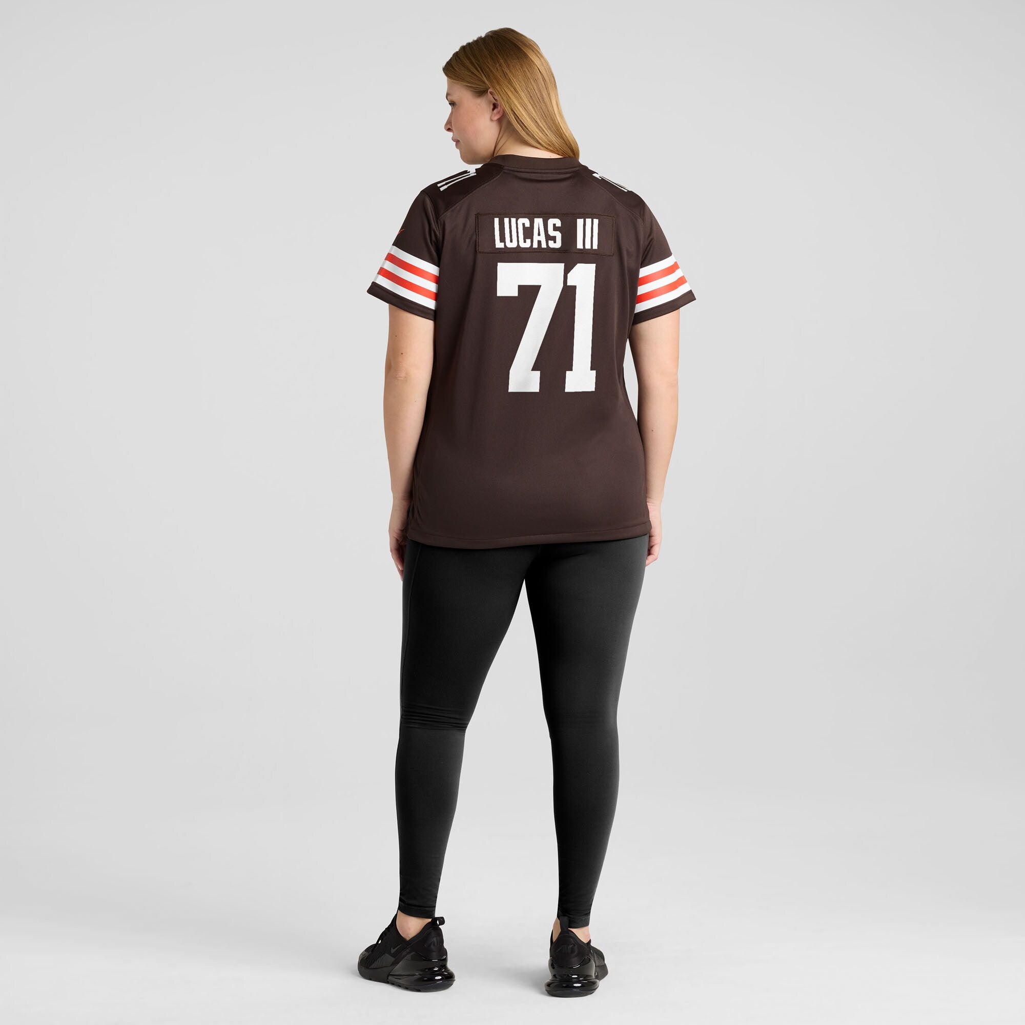 Cornelius Lucas Cleveland Browns Nike Women's Team Game Jersey -  Brown