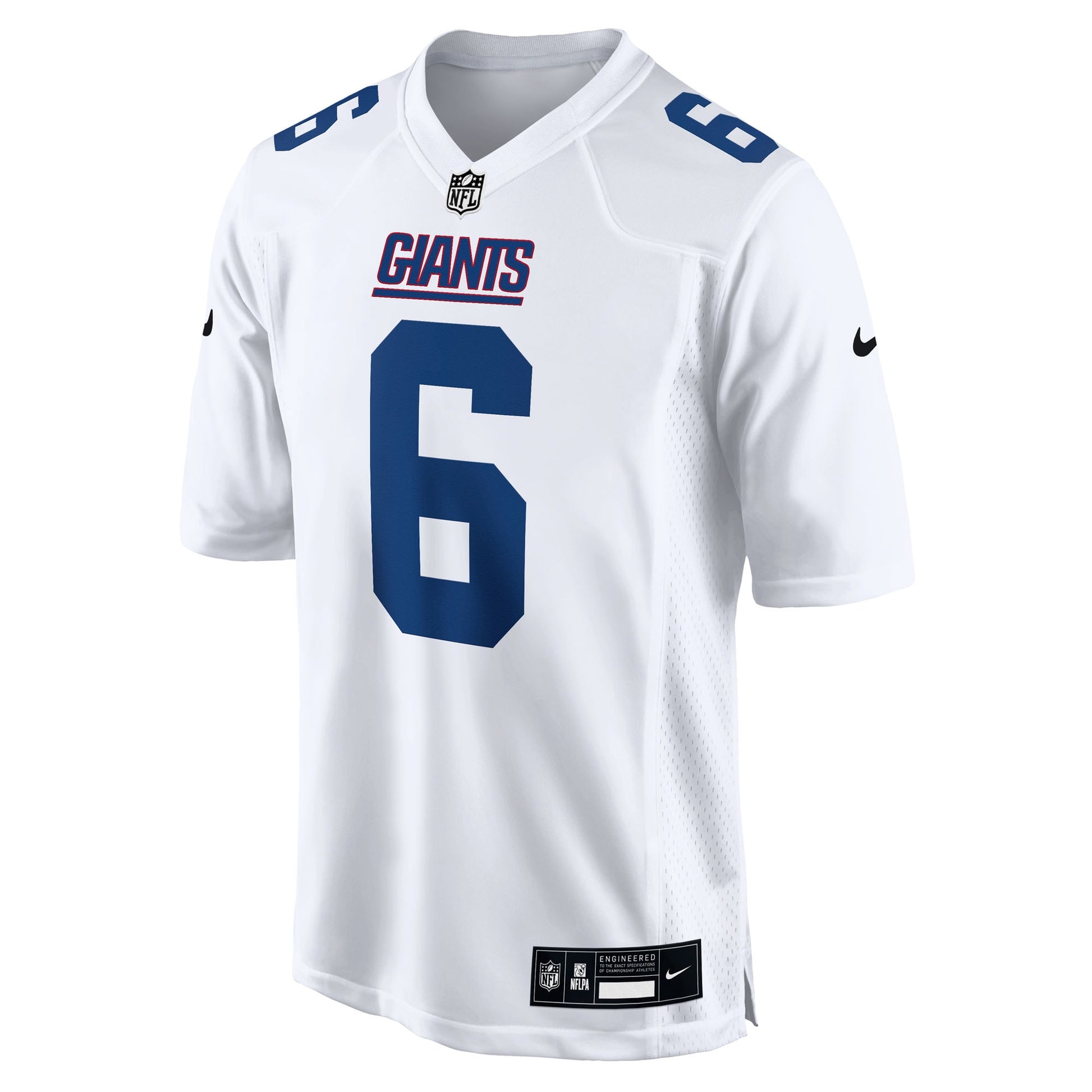 Jaxson Dart New York Giants Nike Fashion Game Jersey - Tundra White