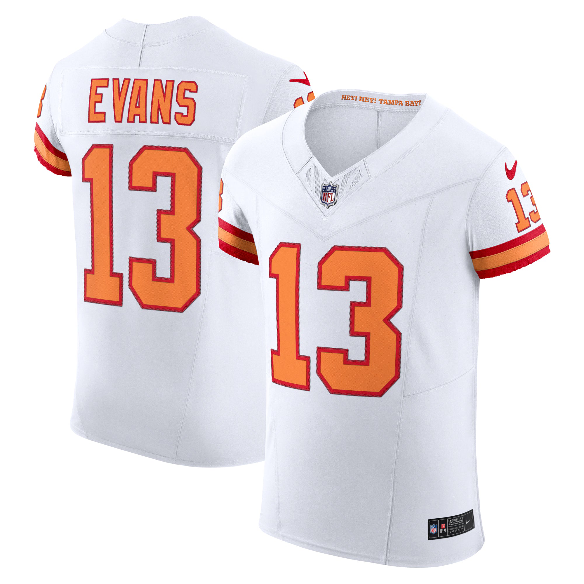 Mike Evans Tampa Bay Buccaneers Nike  The '76 Jersey Vapor F.U.S.E. Elite Jersey - White
