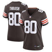Jamari Thrash Cleveland Browns Nike Women's  Game Jersey -  Brown