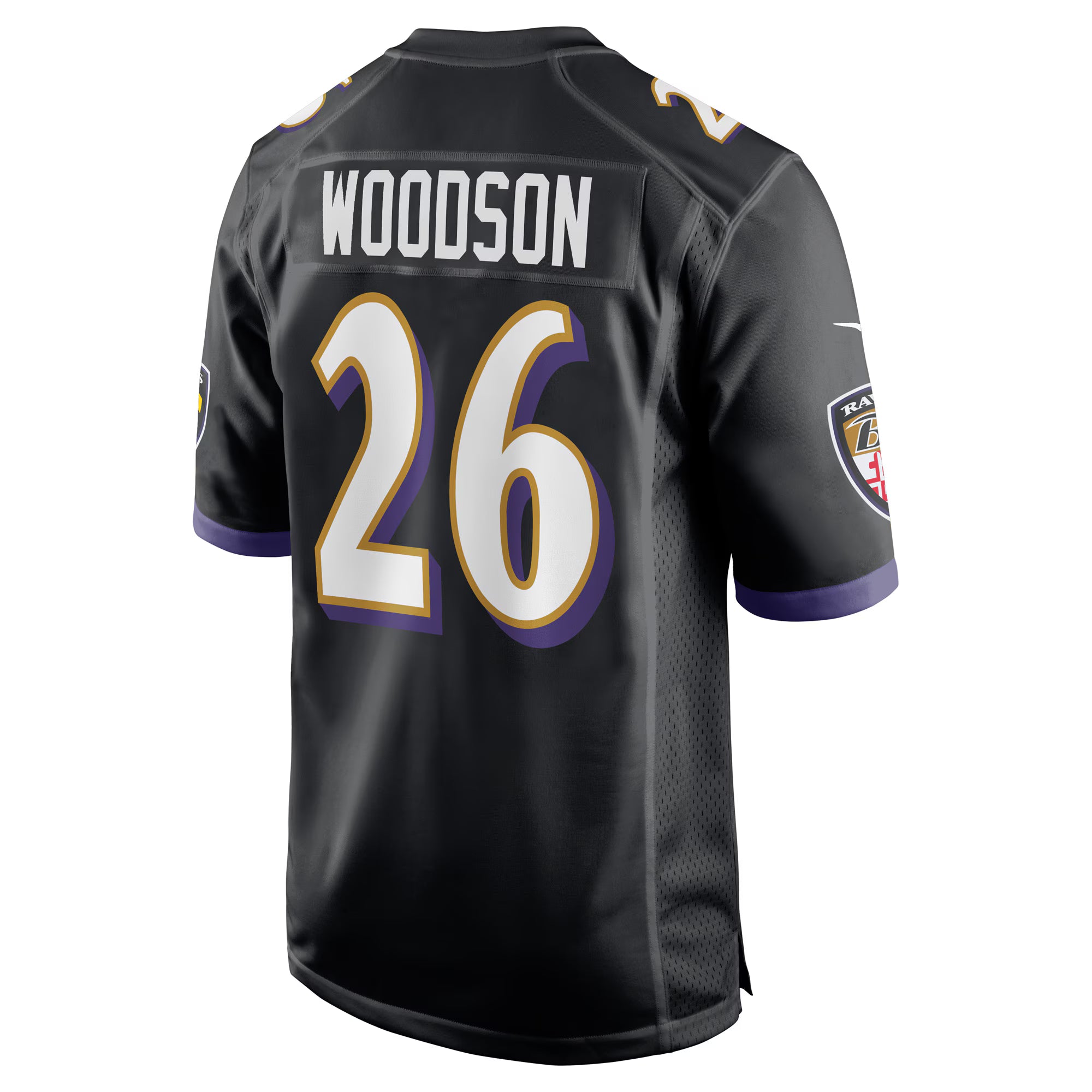 Rod Woodson Baltimore Ravens Nike Retired Player Alternate Game Jersey - Black