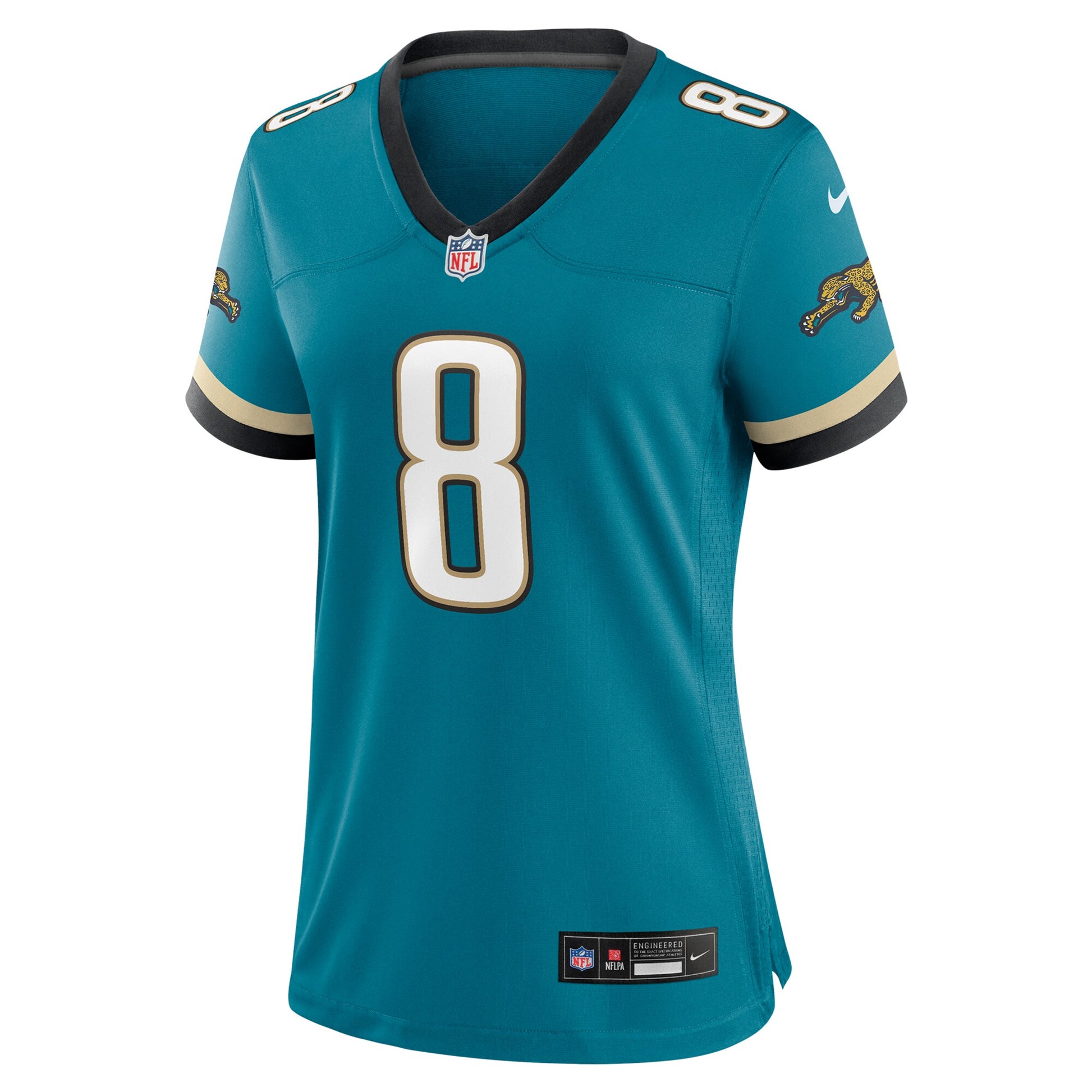 Mark Brunell Jacksonville Jaguars Nike Women's Prowler Throwback Retired Player Game Jersey - Teal