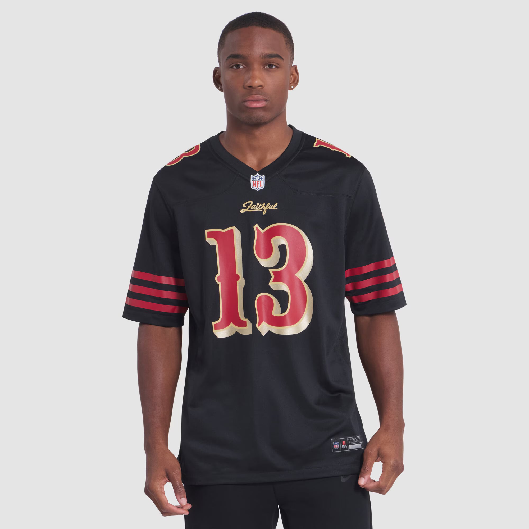 Brock Purdy San Francisco 49ers Nike 2025 Rivalries Collection Game Jersey - Black