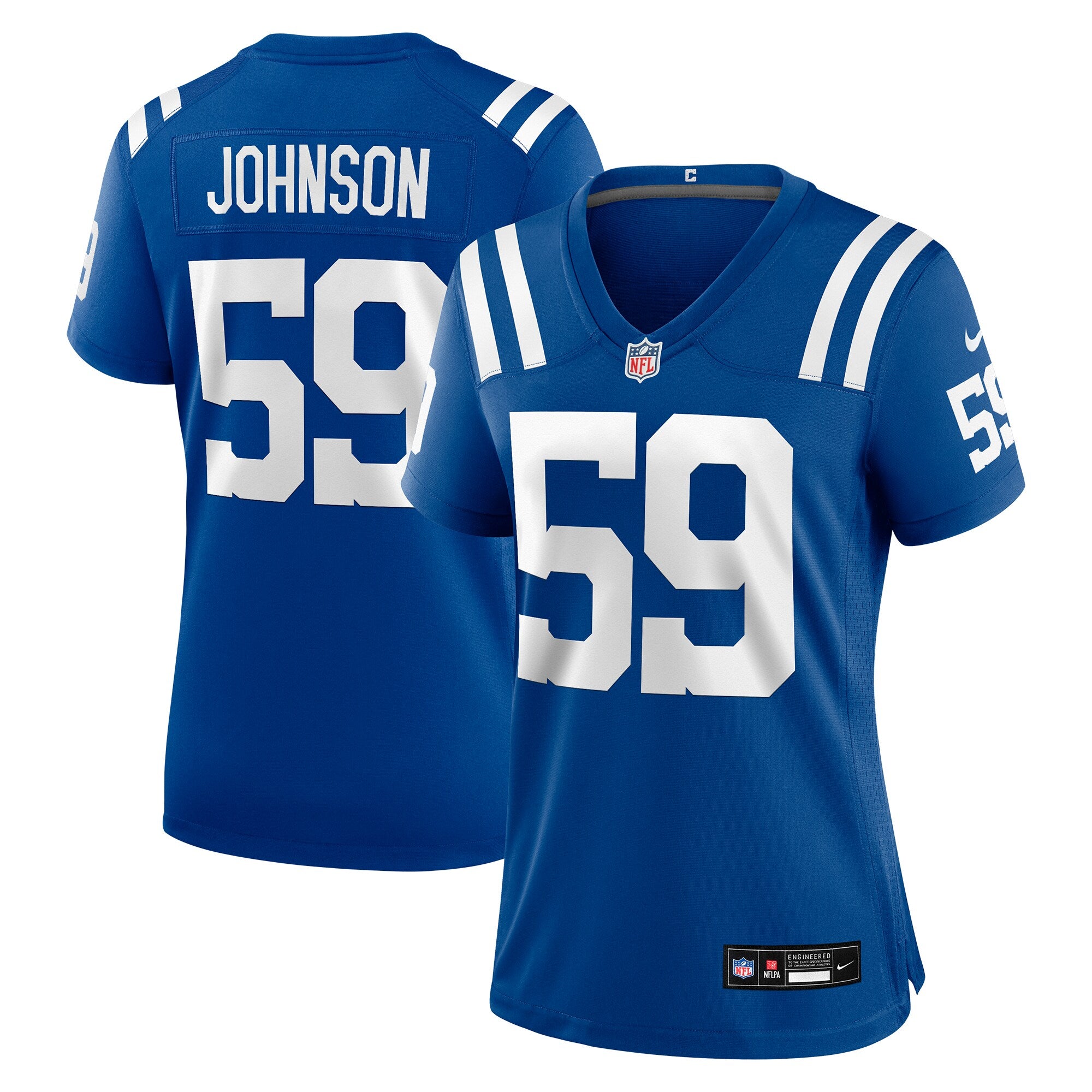 Buddy Johnson Indianapolis Colts Nike Women's Team Game Jersey -  Royal