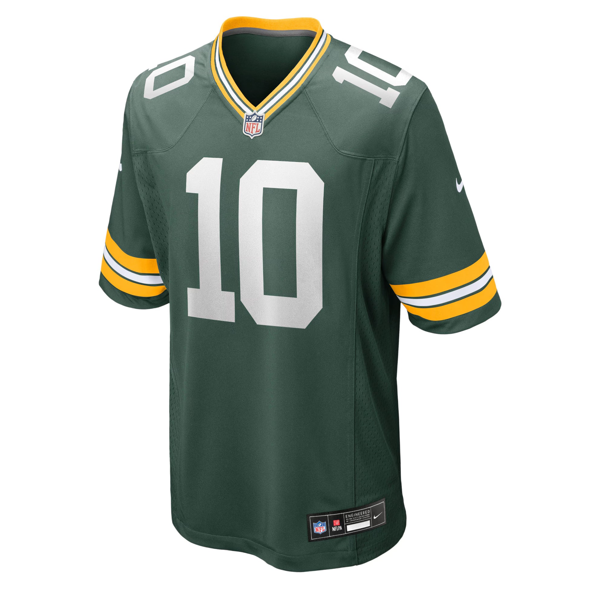 Jordan Love Green Bay Packers Nike Player Game Jersey - Green