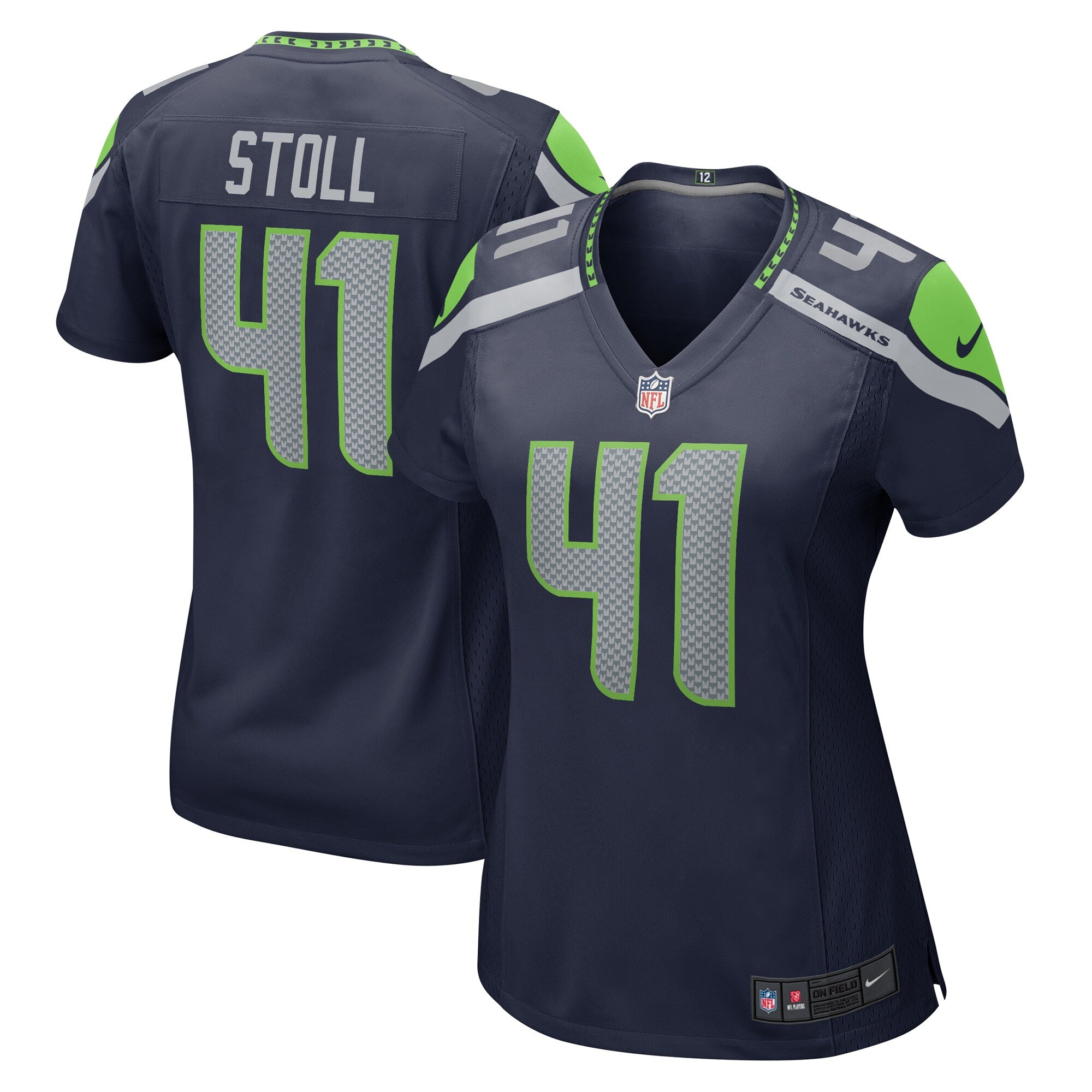 Chris Stoll Seattle Seahawks Nike Women's Team Game Jersey - College College Navy