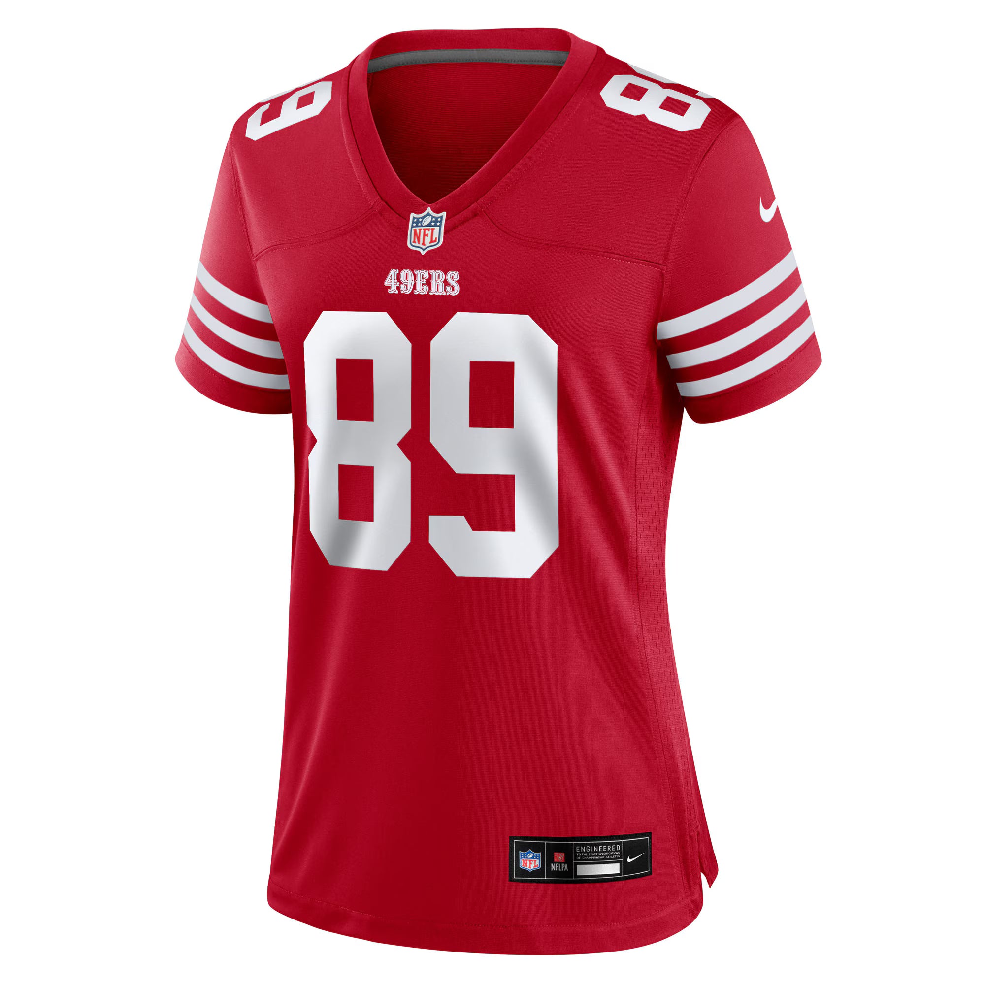 Luke Farrell San Francisco 49ers Nike Women's Team Game Jersey -  Scarlet