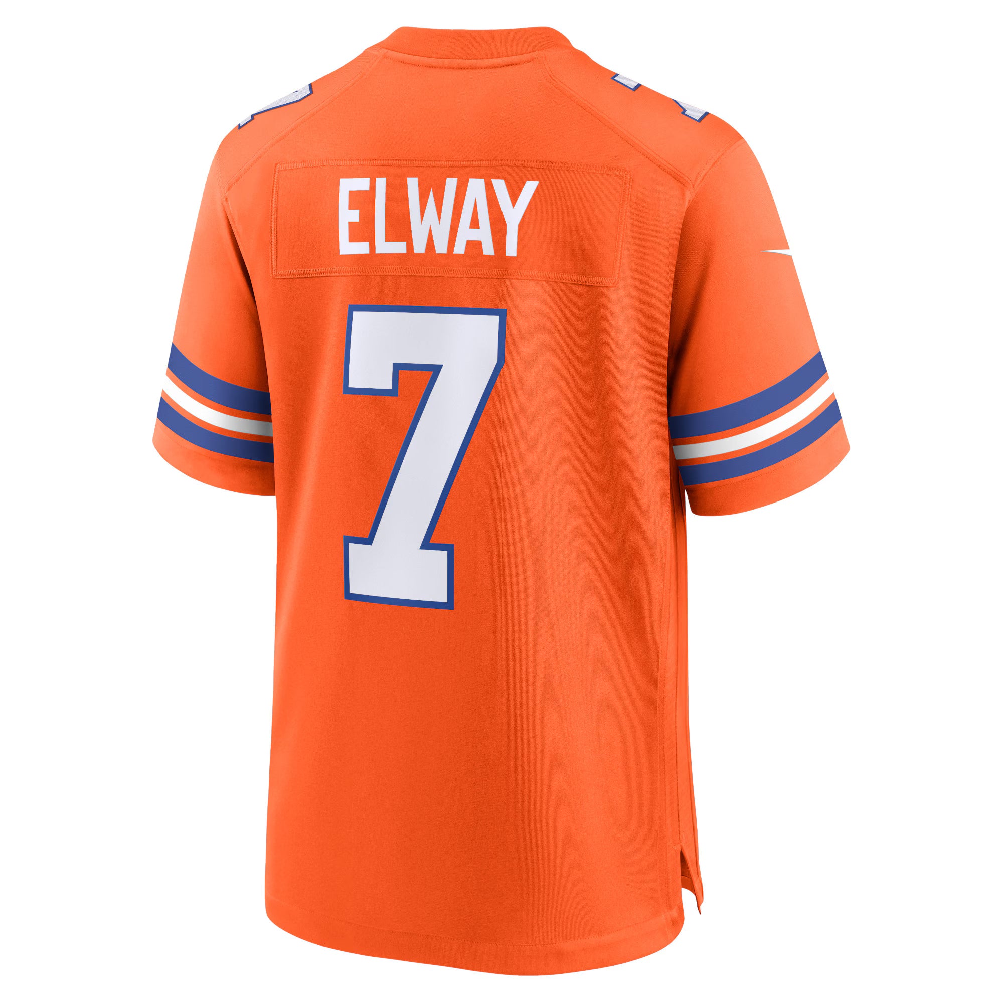 John Elway Denver Broncos Nike Mile High Collection 1977 Throwback Retired Player Game Jersey - Orange