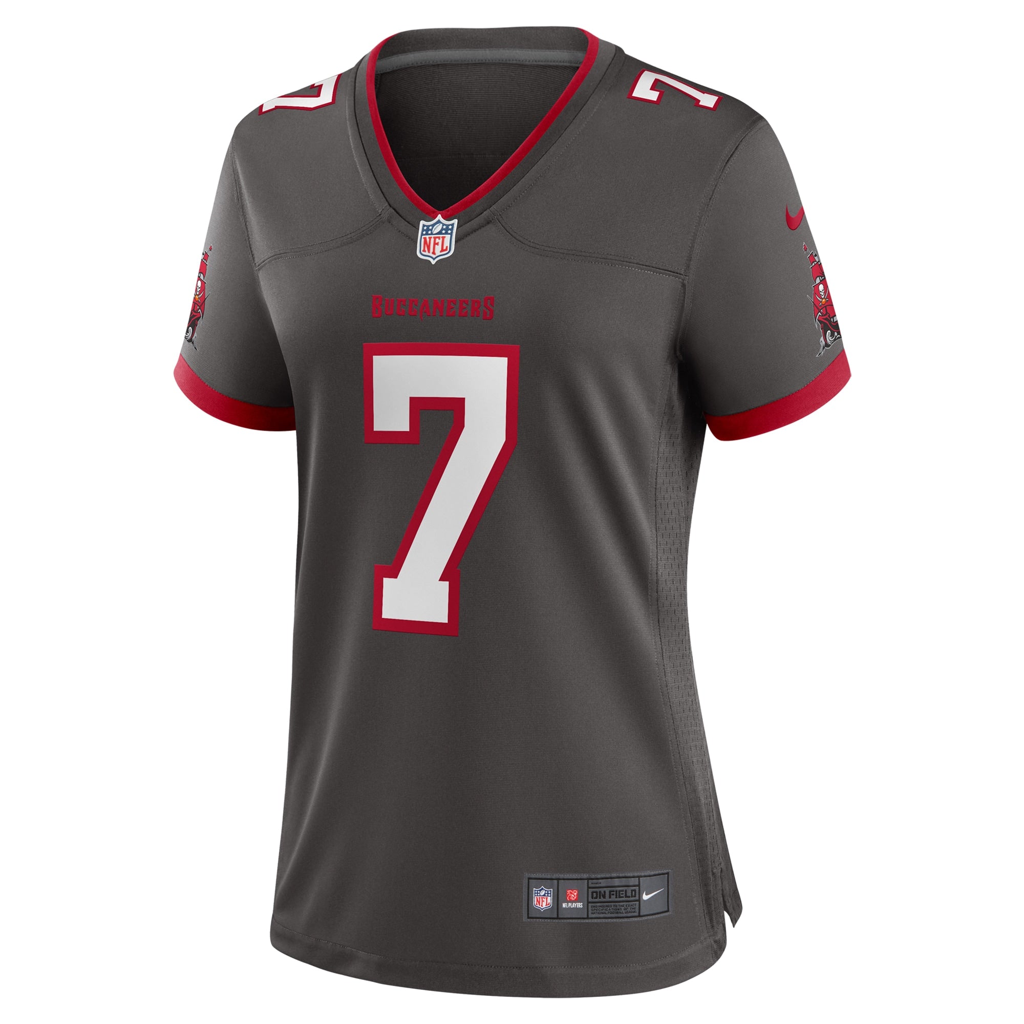 Bucky Irving Tampa Bay Buccaneers Nike Women's Alternate Game Jersey -  Pewter