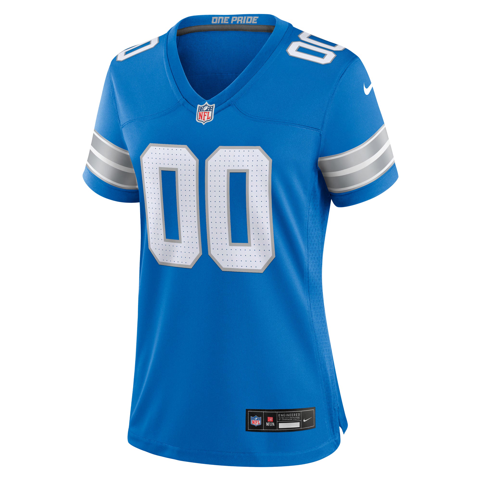 Detroit Lions Nike Women's Custom Game Jersey - Blue