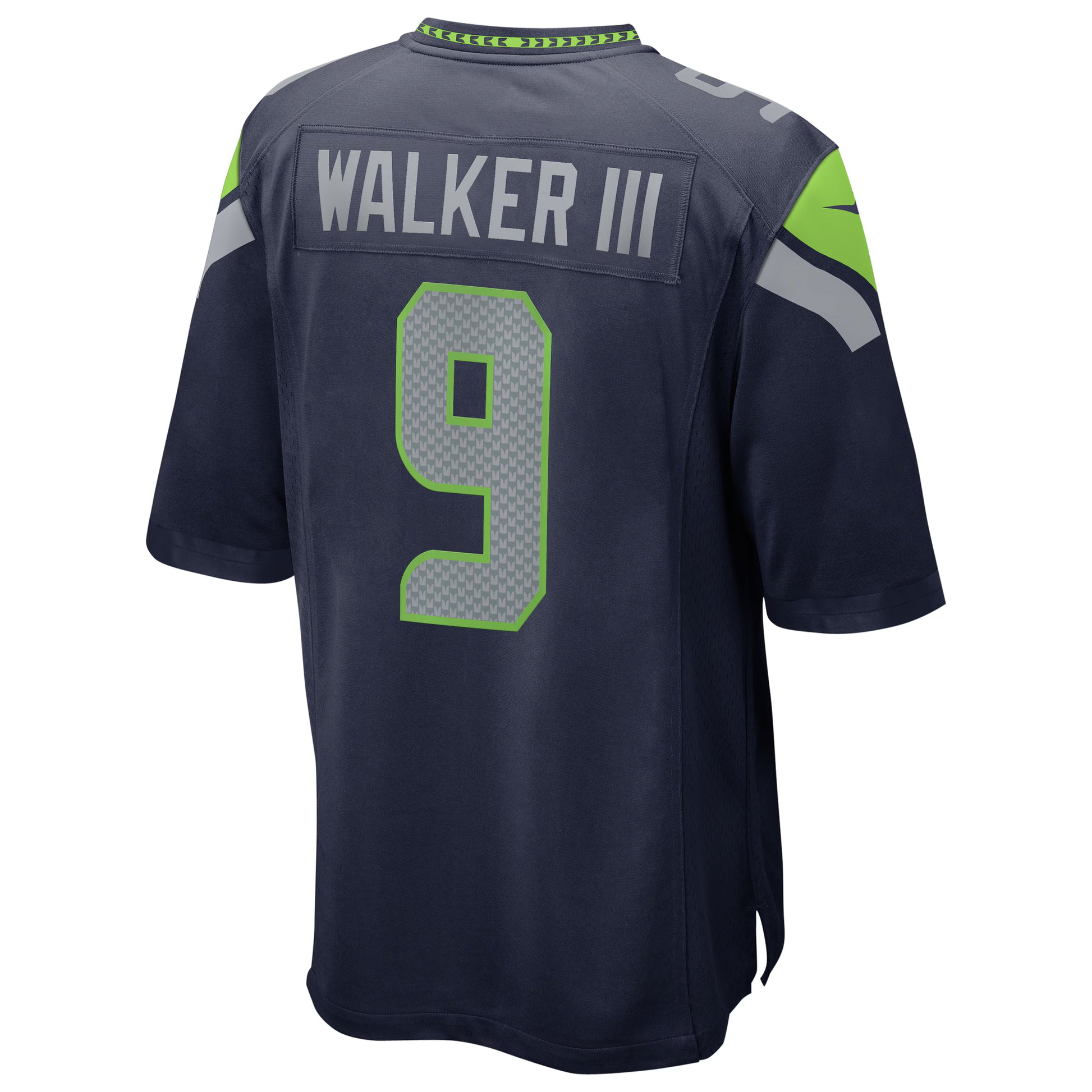 Kenneth Walker III Seattle Seahawks Nike 50th Season Game Jersey - College Navy