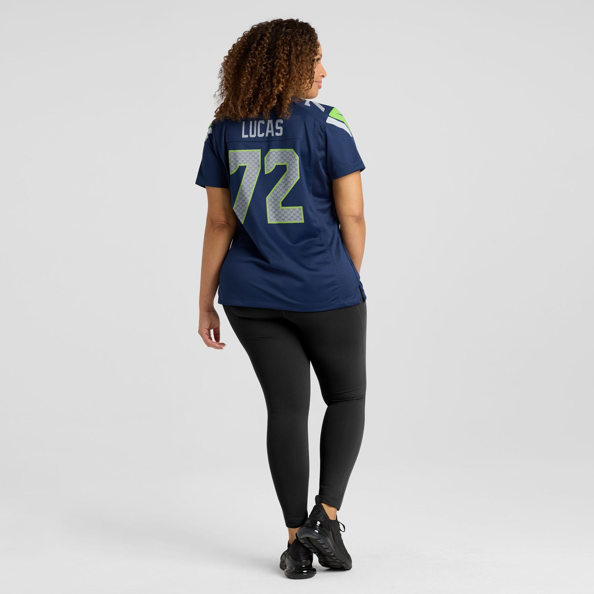 Abraham Lucas Seattle Seahawks Nike Women's Team Game Jersey -  College Navy