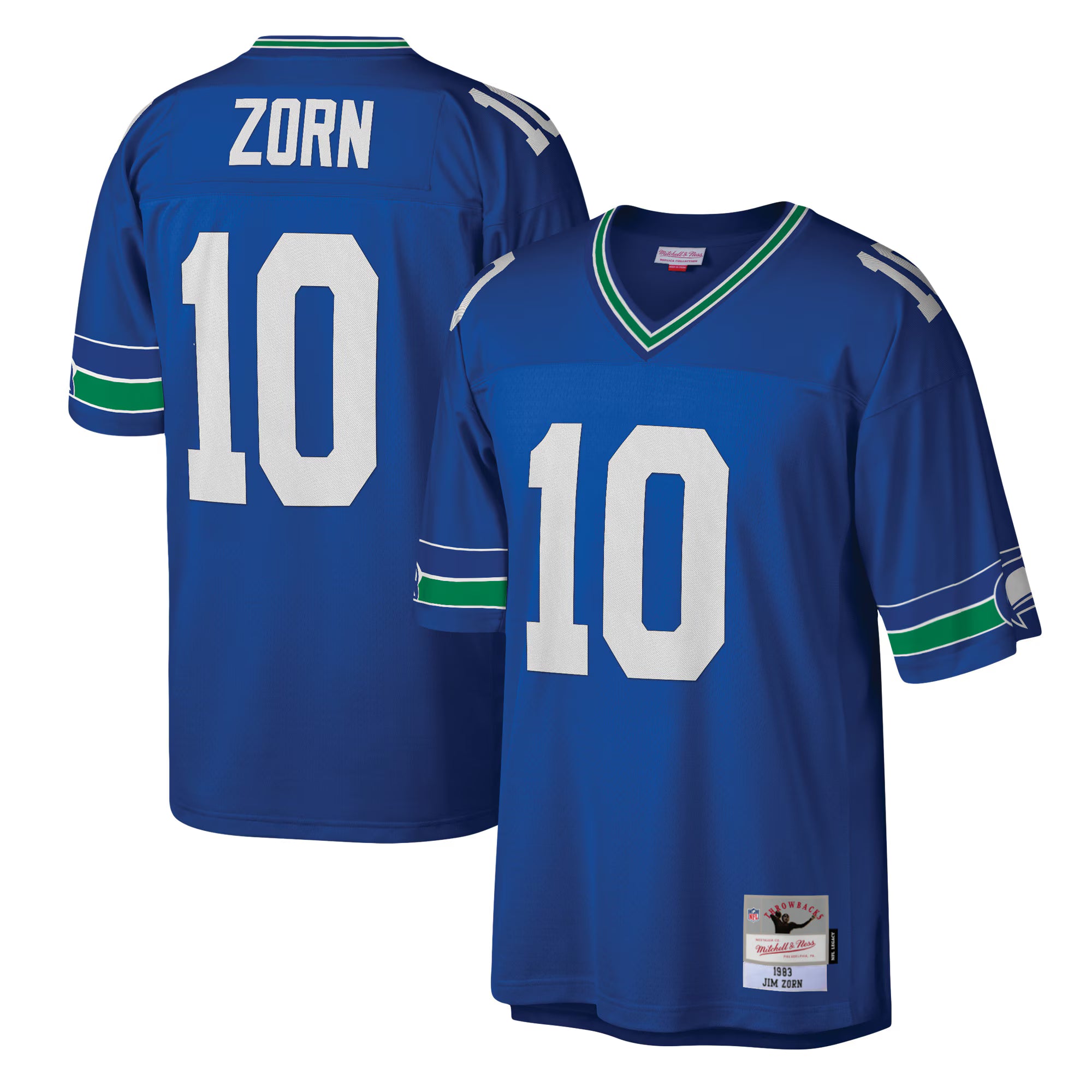 Jim Zorn Seattle Seahawks Mitchell &amp; Ness Legacy Replica Jersey - Royal