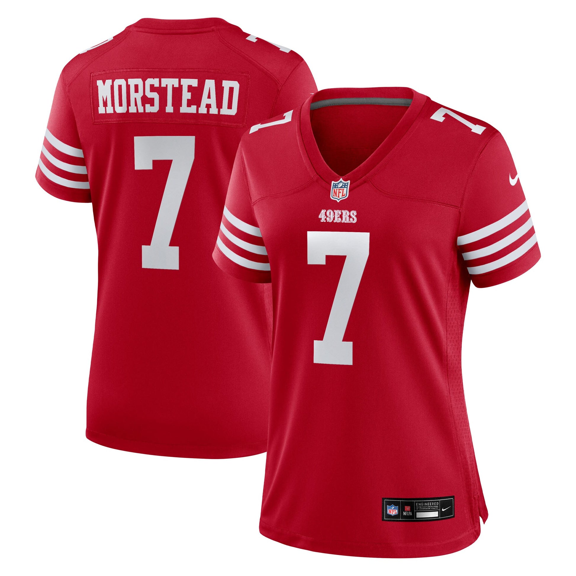 Thomas Morstead San Francisco 49ers Nike Women's Team Game Jersey -  Scarlet