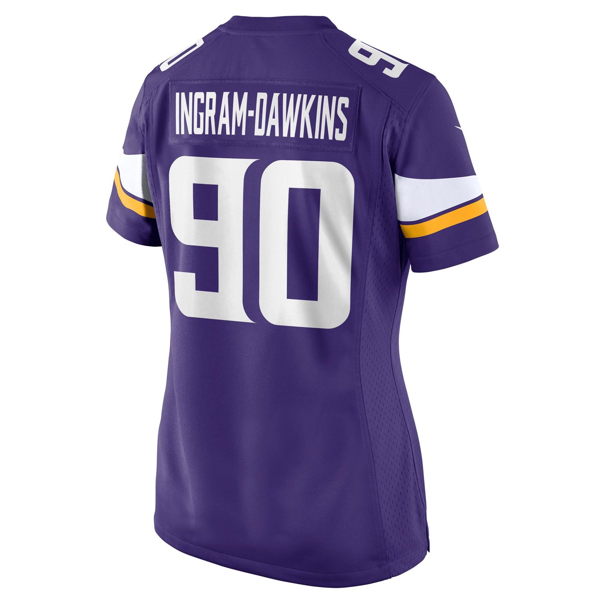 Tyrion Ingram-Dawkins Minnesota Vikings Nike Women's Team Game Jersey -  Purple