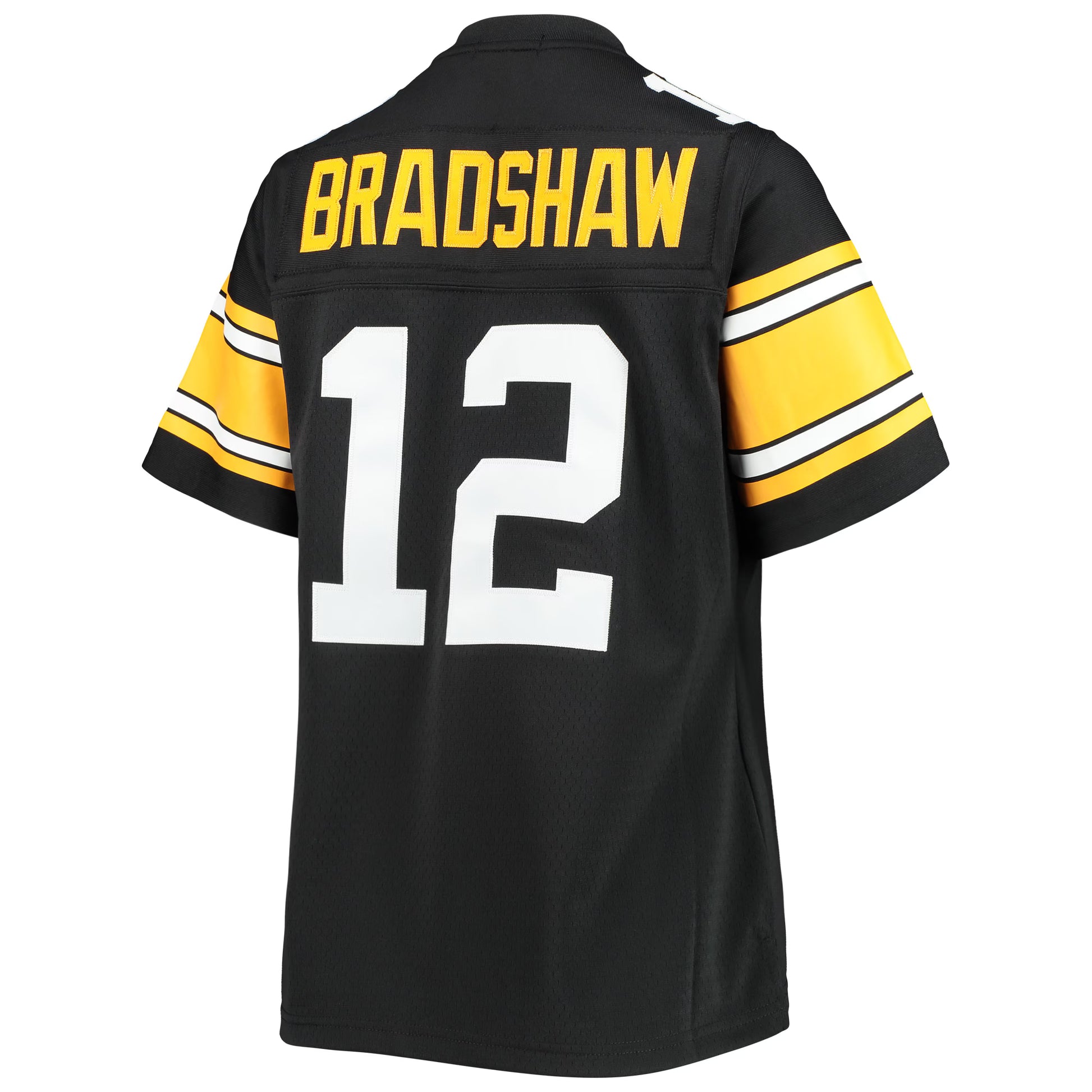Terry Bradshaw Pittsburgh Steelers Mitchell &amp; Ness Women's Legacy Replica Player Jersey - Black