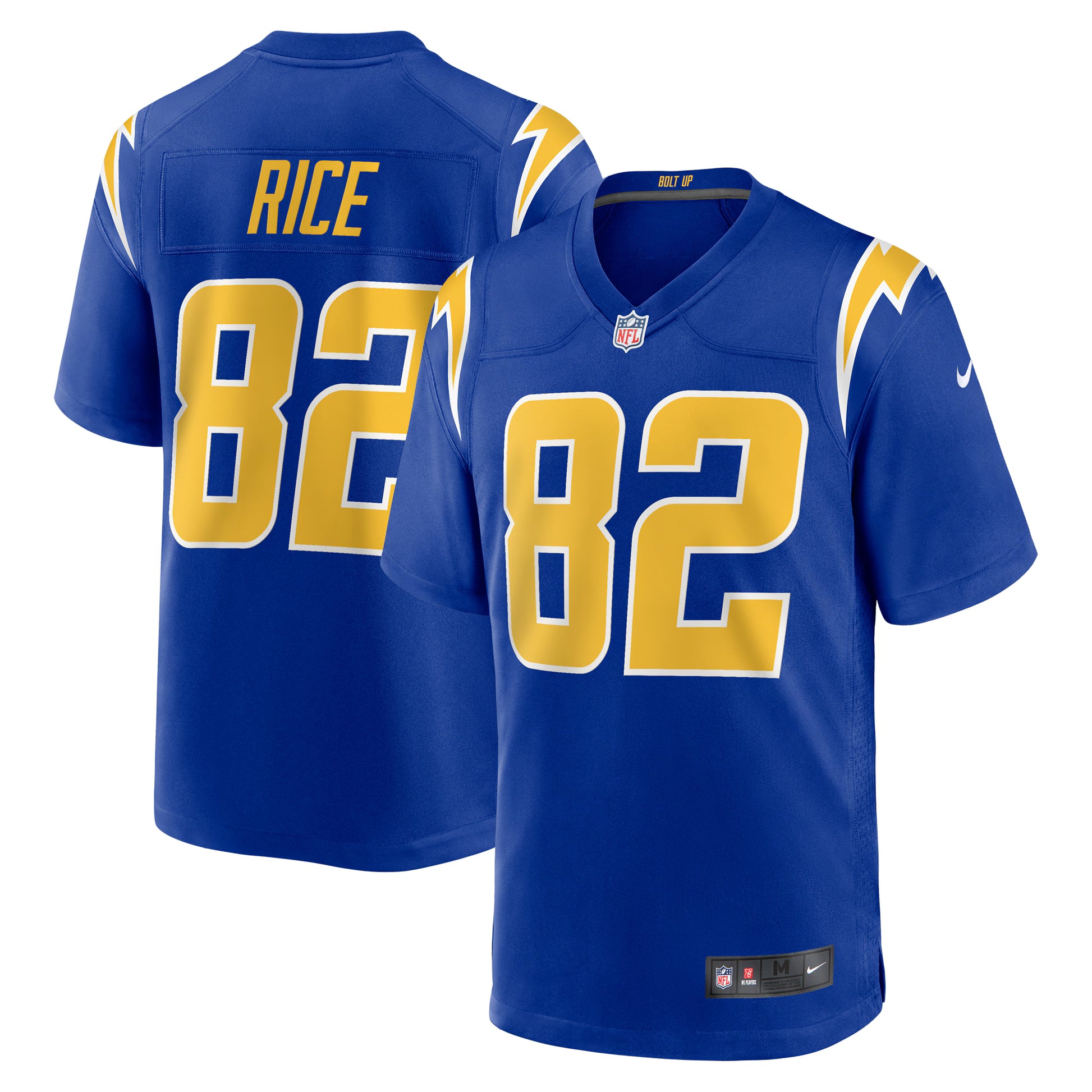 Brenden Rice Los Angeles Chargers Nike  2nd Alternate Game Player Jersey - Royal
