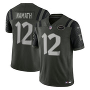 Joe Namath New York Jets Nike 2025 Rivalries Collection Retired Player Limited Jersey - Gotham Green