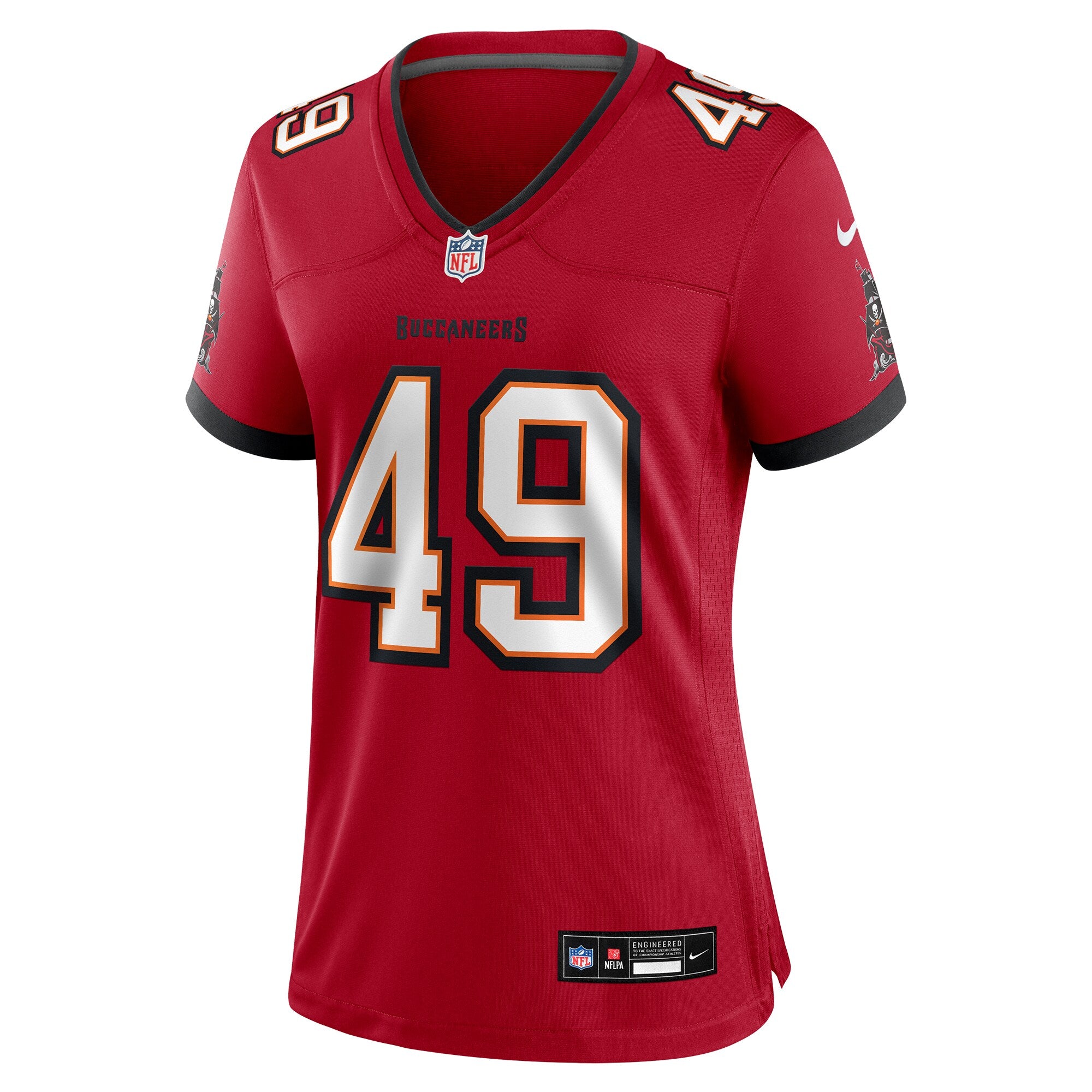 Owen Wright Tampa Bay Buccaneers Nike Women's Team  Game Jersey -  Red