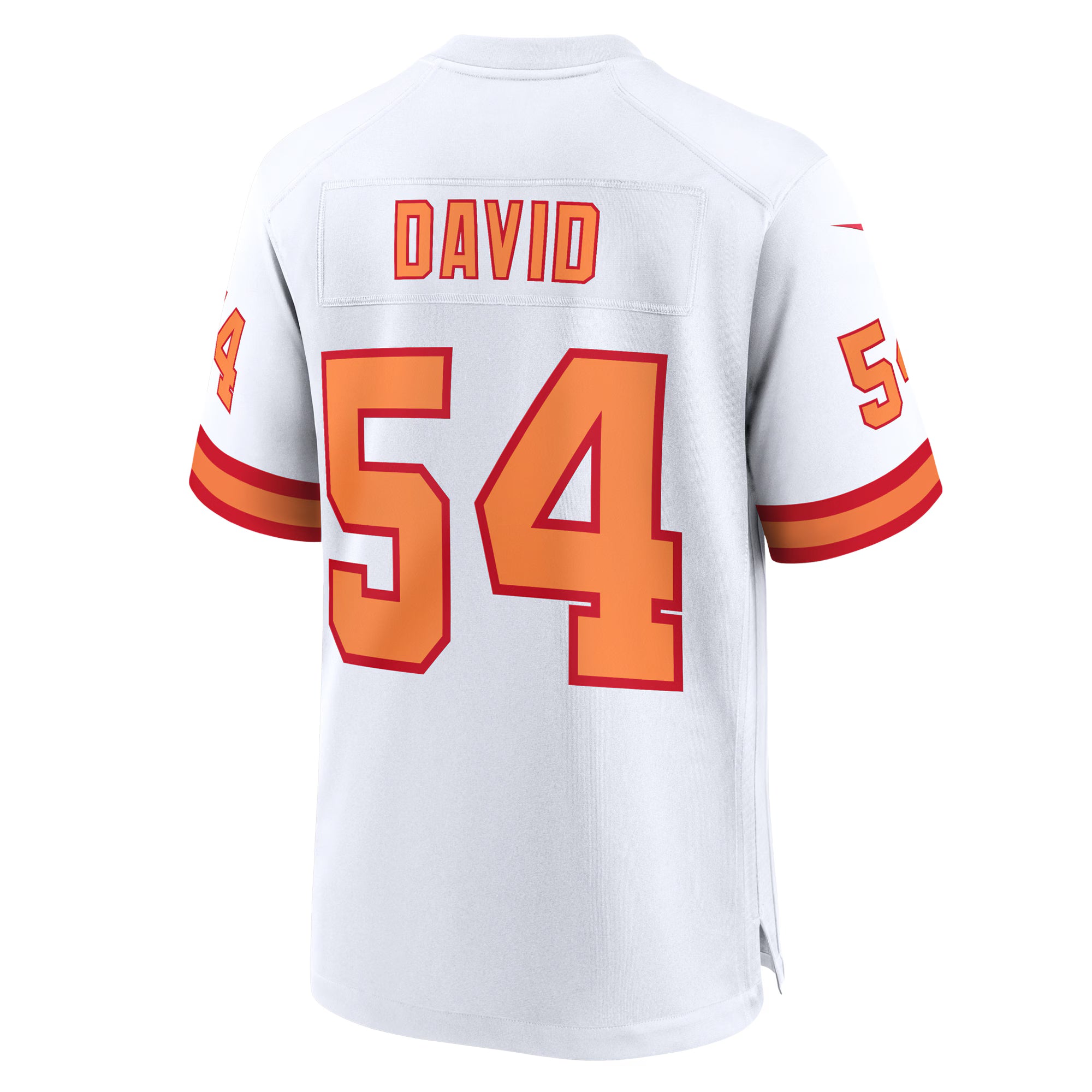 Lavonte David '76 Tampa Bay Buccaneers Nike 50th Season Game Jersey - White