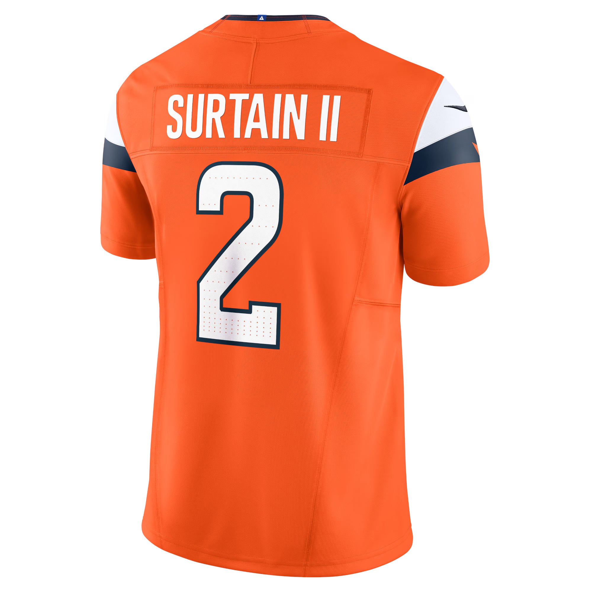 Patrick Surtain II Denver Broncos Nike Mile High Collection Vapor F.U.S.E. Limited Jersey - Orange