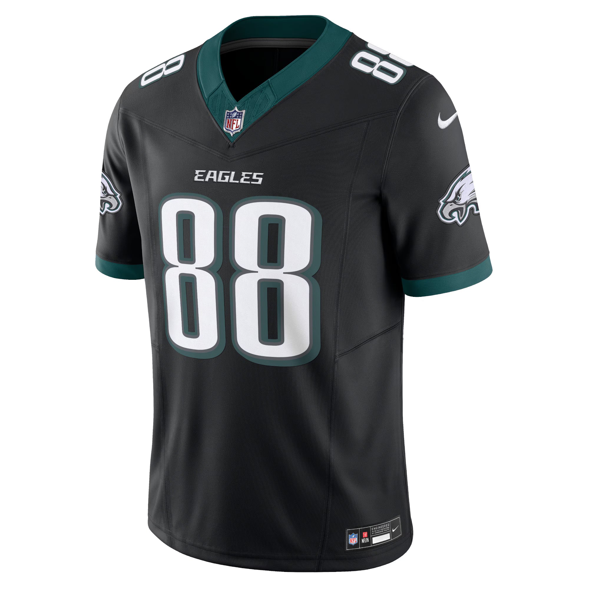 Dallas Goedert Philadelphia Eagles Nike Alternate Vapor F.U.S.E. Limited Jersey - Black