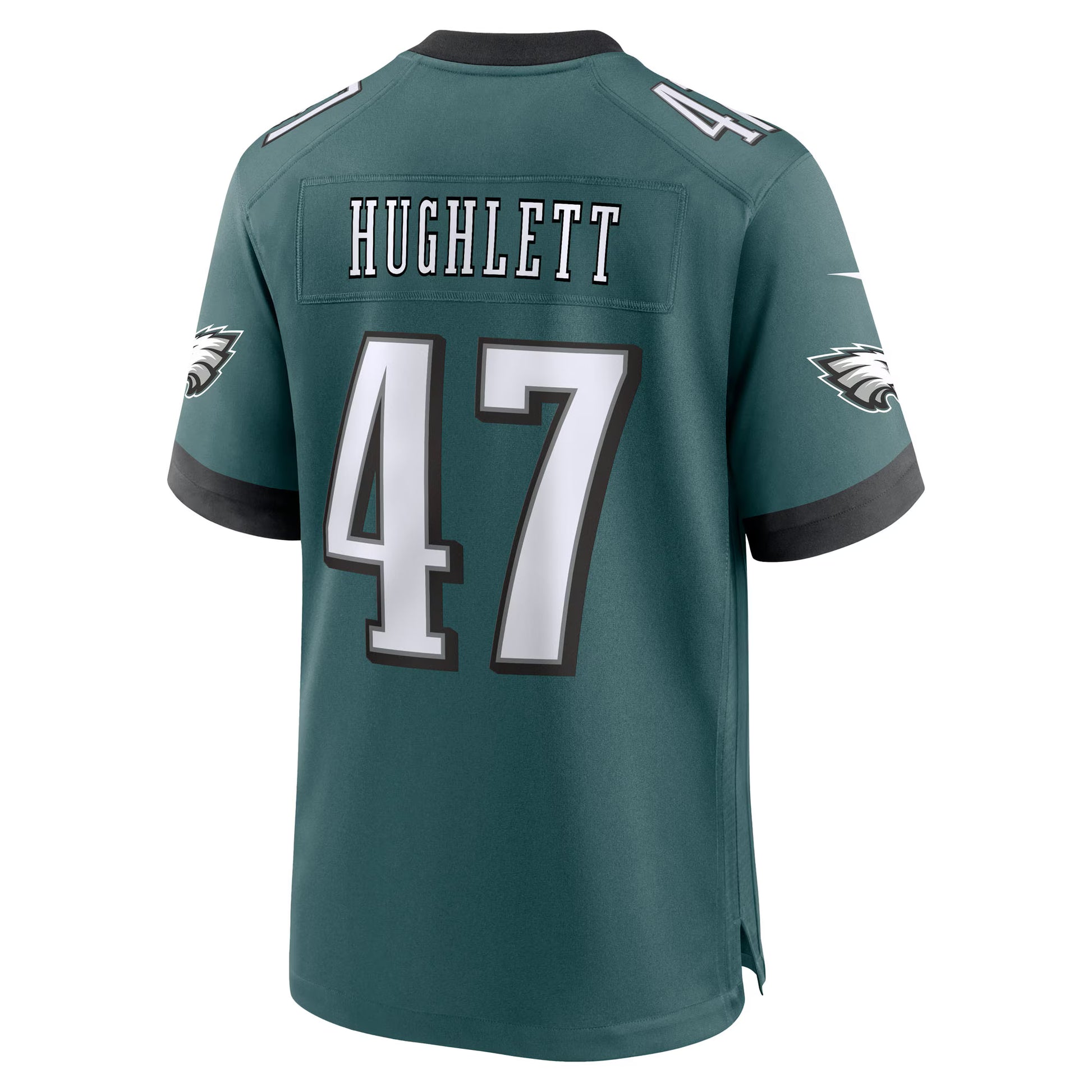 Charley Hughlett Philadelphia Eagles Nike Team Game Jersey - Midnight Green