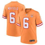 Baker Mayfield  Tampa Bay Buccaneers Nike 50th Season Game Jersey - Creamsicle