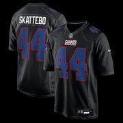 Cam Skattebo New York Giants Nike Fashion Game Jersey - Carbon Black