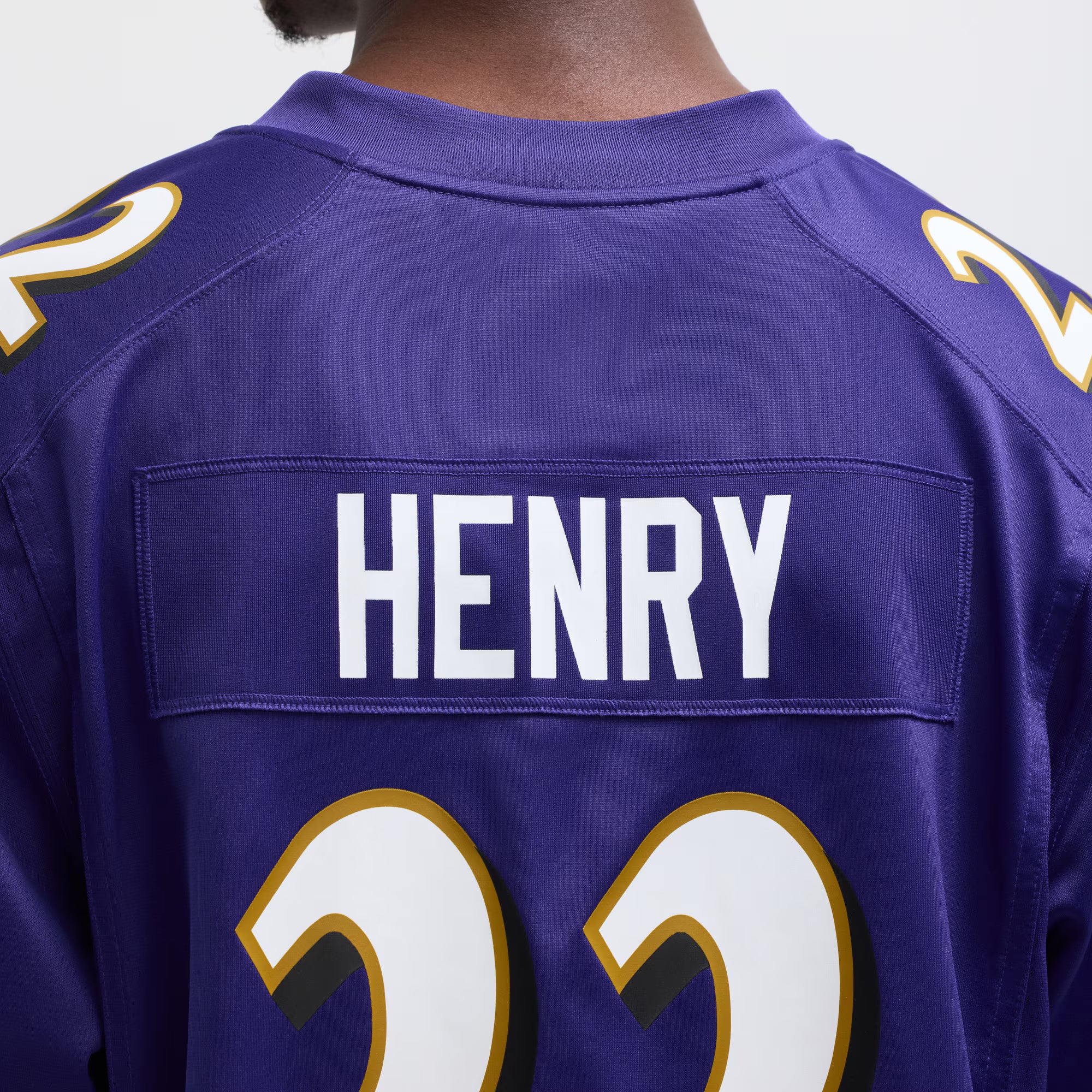 Derrick Henry Baltimore Ravens Nike Game Player Jersey - Purple