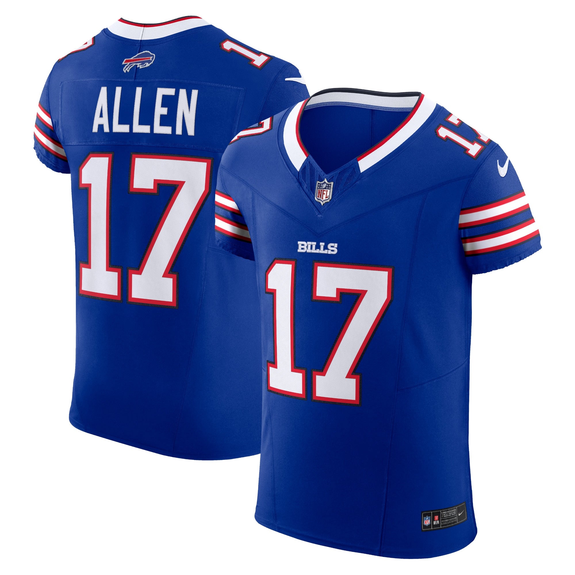 Josh Allen Buffalo Bills Nike  Vapor F.U.S.E. Elite Jersey - Royal