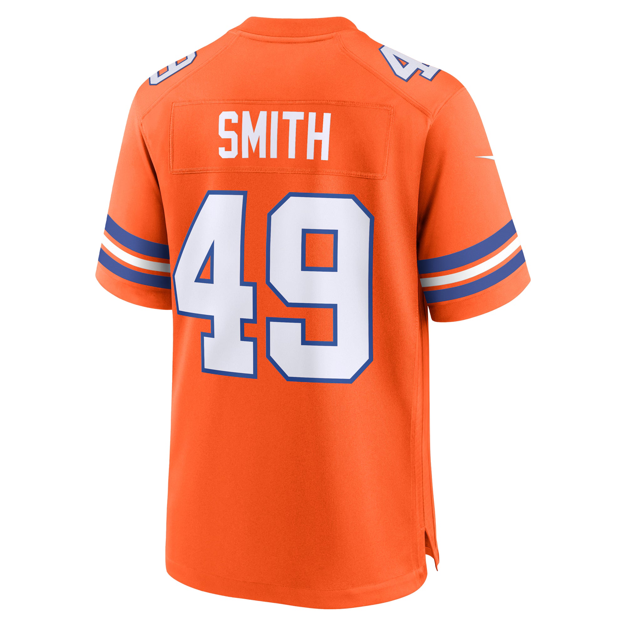 Dennis Smith Denver Broncos Nike Retired Player Alternate Game Jersey - Orange