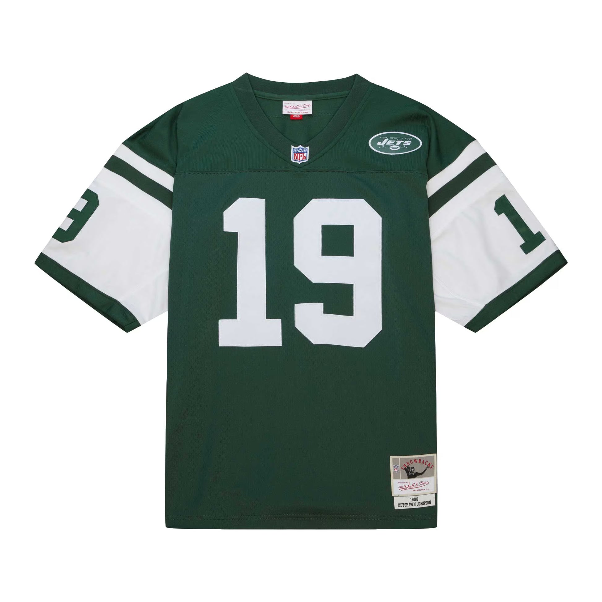 Keyshawn Johnson New York Jets Mitchell &amp; Ness Legacy Replica Jersey - Green