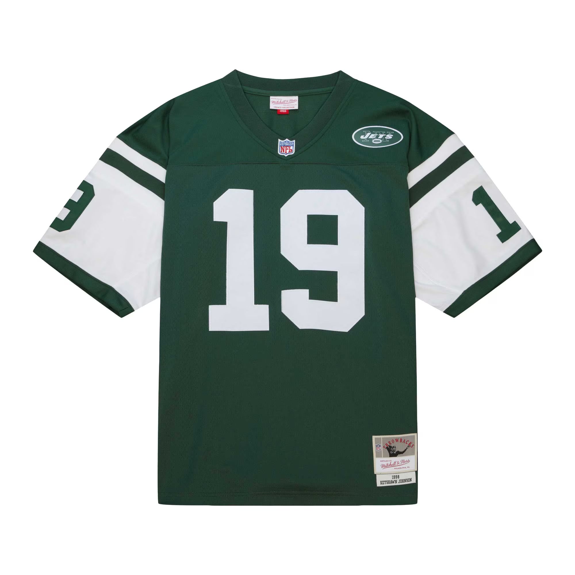 Keyshawn Johnson New York Jets Mitchell &amp; Ness Legacy Replica Jersey - Green