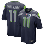 Jaxon Smith-Njigba Seattle Seahawks Nike Team 50th Season Game Jersey - College Navy