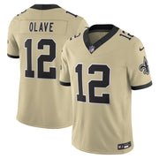 Chris Olave New Orleans Saints Nike Gameday Golds Alternate Vapor F.U.S.E. Limited Jersey - Gold